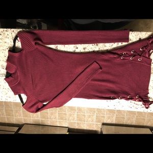 Bodycon sweater dress